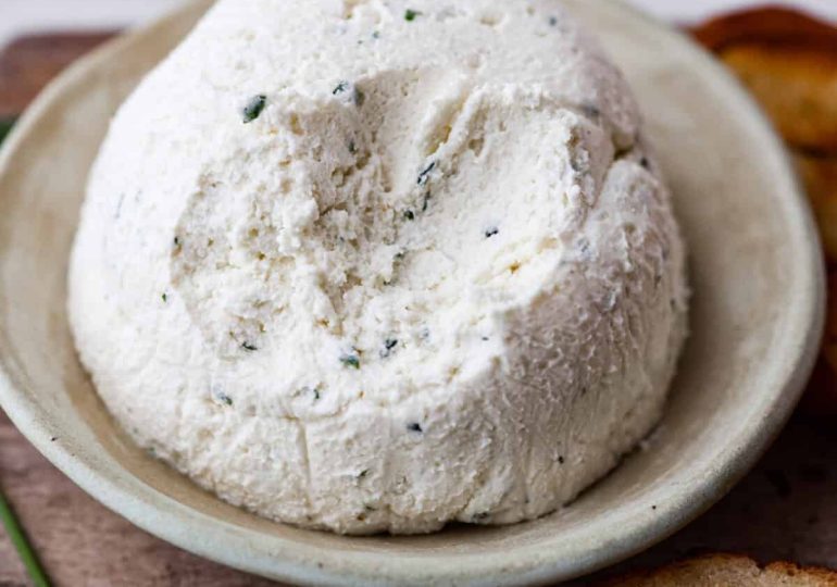 Homemade Boursin Cheese