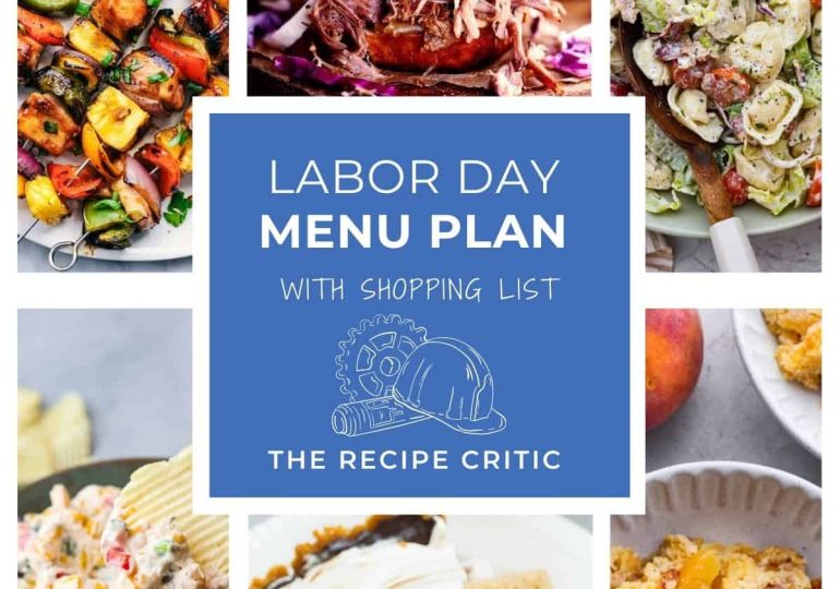 Labor Day Menu Plan