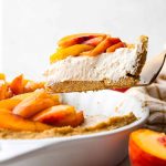 No-Bake Fresh Peach Pie