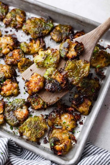 Smashed Brussels Sprouts