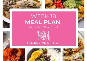 Weekly Meal Plan #18