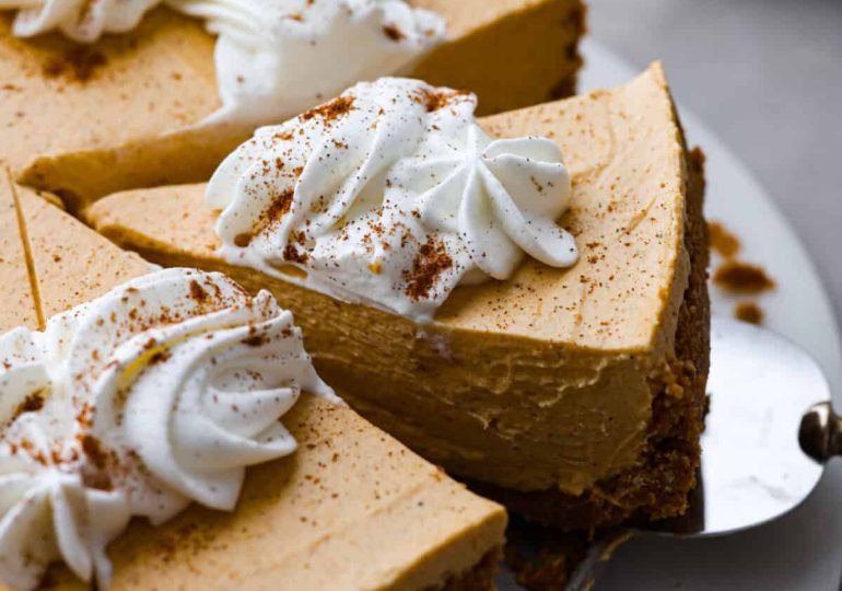 No-Bake Pumpkin Cheesecake