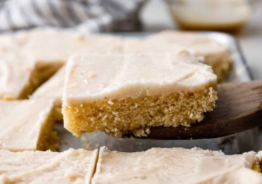 Browned Butter Sheet Cake