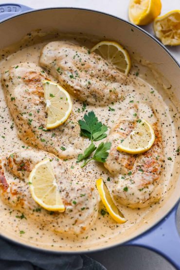 Creamy Lemon Parmesan Chicken