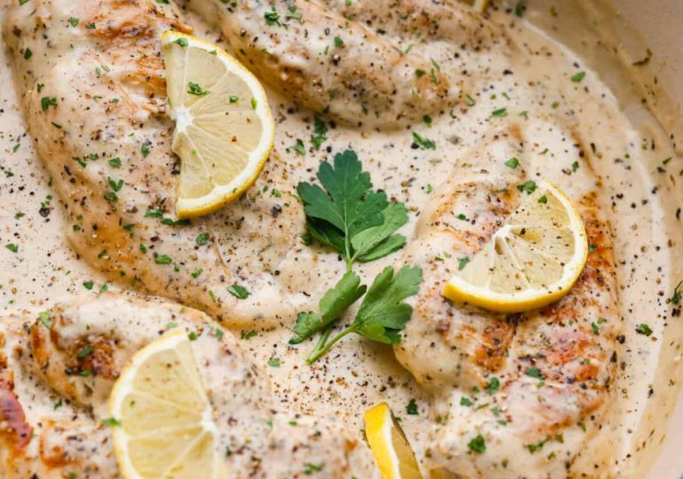 Creamy Lemon Parmesan Chicken