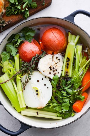 Homemade Vegetable Broth