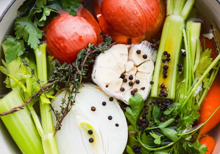 Homemade Vegetable Broth