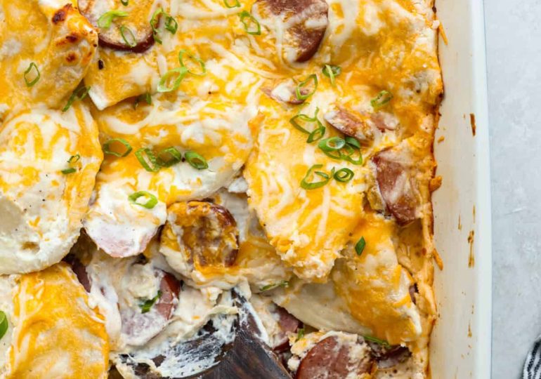 Baked Pierogi Casserole