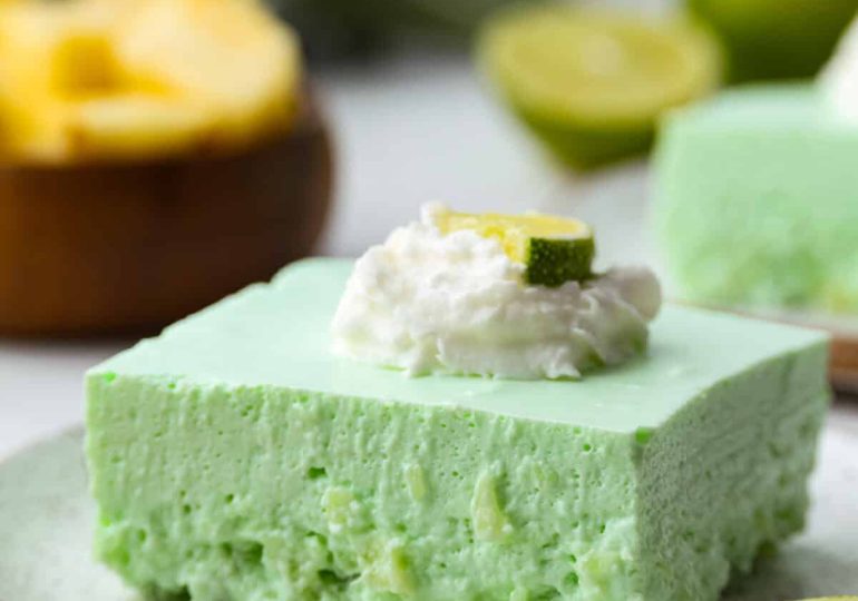 Fluffy Lime Jello Salad