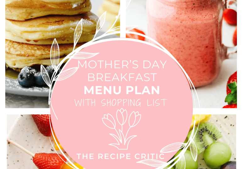 Mother’s Day Breakfast Menu