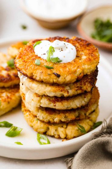 Crispy Cauliflower Fritters
