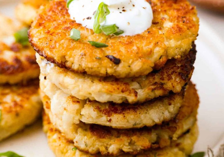 Crispy Cauliflower Fritters