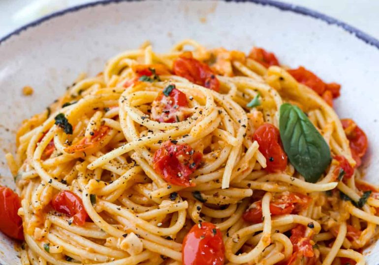 Simple Spaghetti Margherita