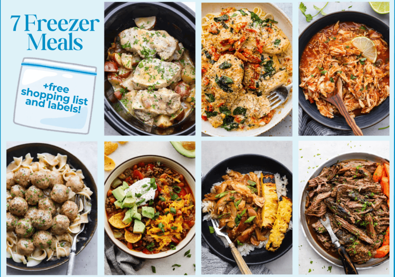 7 Dinners You Can Freeze Now and Eat Later!