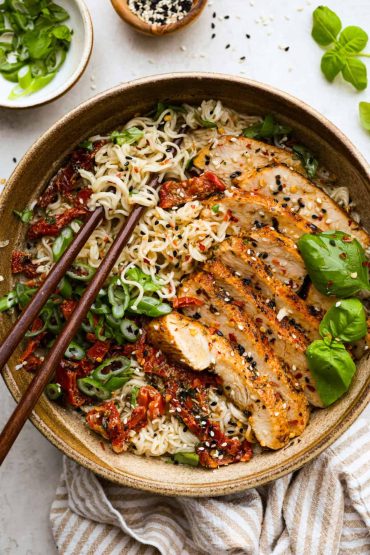 Creamy Marry Me Chicken Ramen