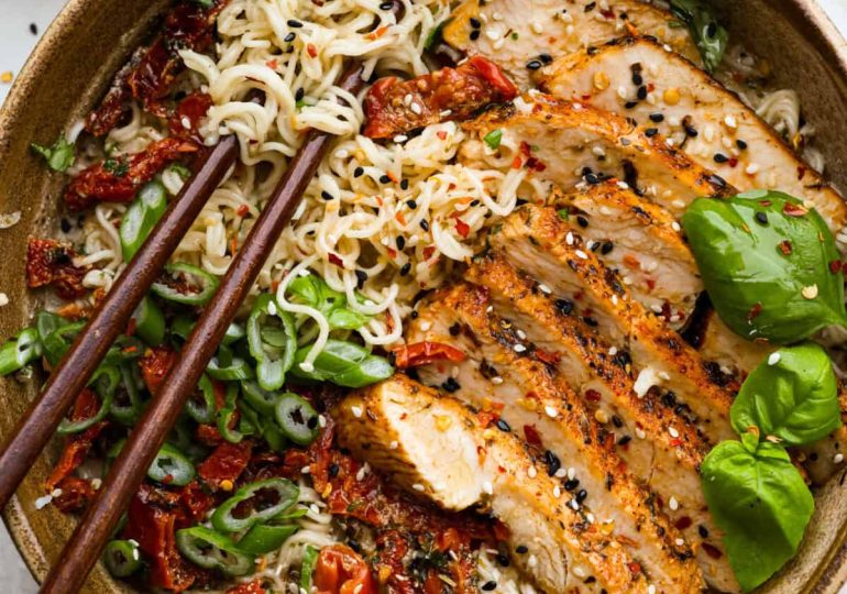 Creamy Marry Me Chicken Ramen