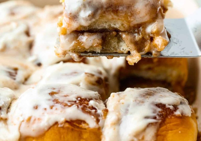 Hawaiian Roll Cinnamon Rolls