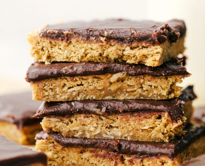 Peanut Butter Lunch Lady Bars
