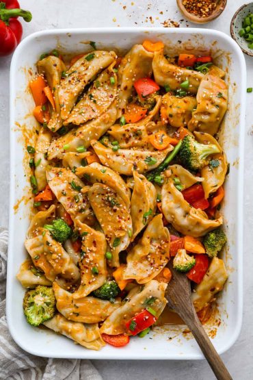 Potsticker Casserole