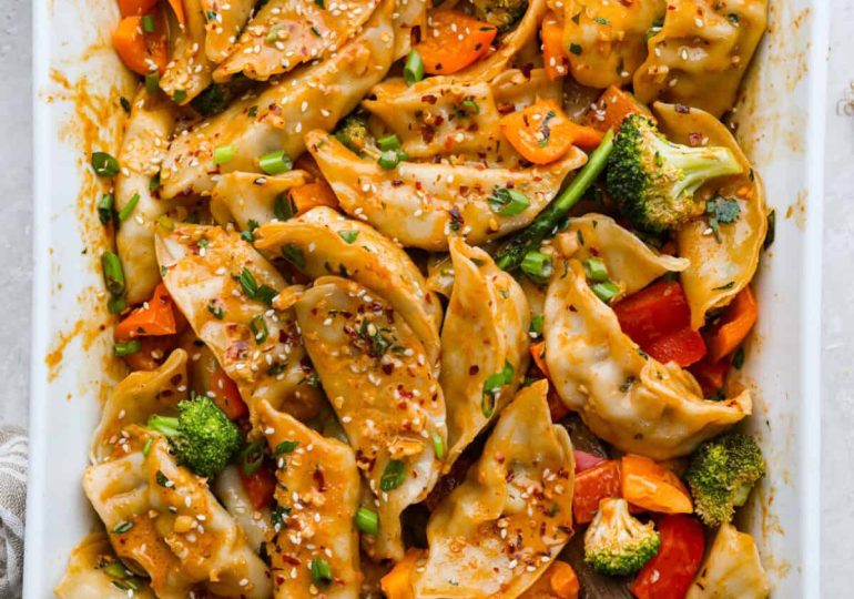 Potsticker Casserole