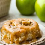 Caramel Apple Cinnamon Rolls