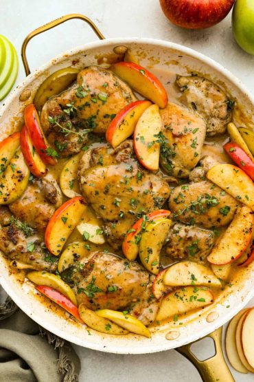 Cozy Apple Cider Chicken Thighs