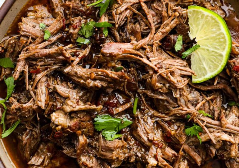 Slow Cooker Barbacoa Beef