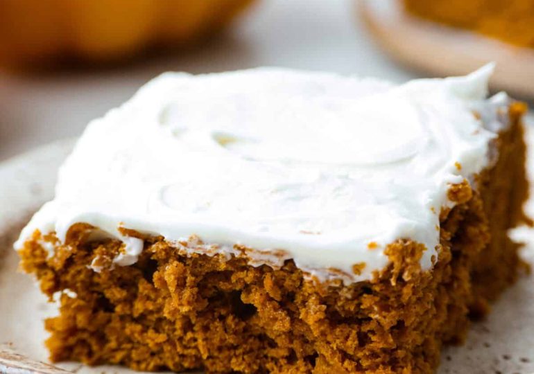 2-Ingredient Pumpkin Cake
