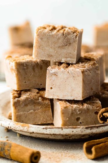 4-Ingredient Churro Fudge