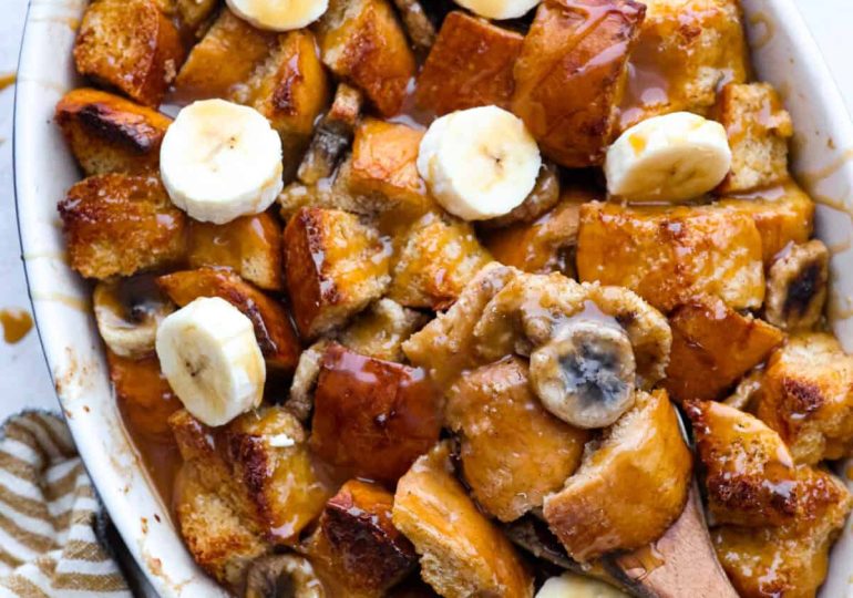 Banana Bread Pudding