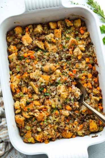 Classic Sourdough Stuffing
