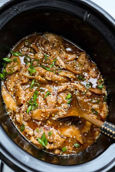 Slow Cooker Korean BBQ Chicken
