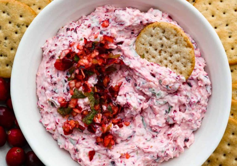 Creamy Cranberry Jalapeno Dip