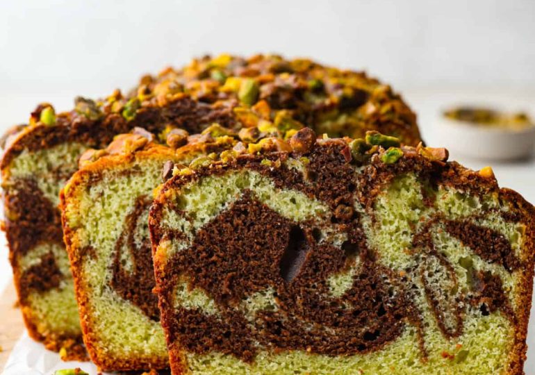 Starbucks Copycat Chocolate Pistachio Loaf