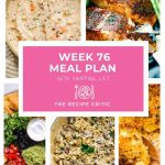 Weekly Meal Plan #76