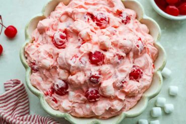 Cherry Cheesecake Fluff Salad