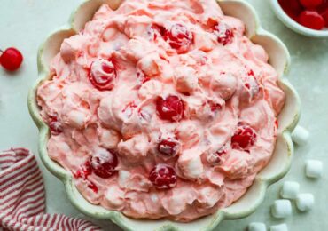 Cherry Cheesecake Fluff Salad