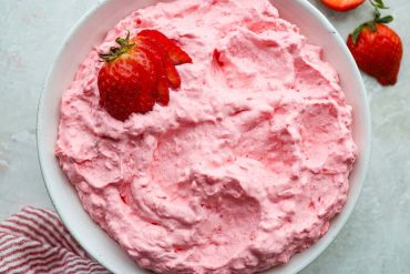 Strawberry Cottage Cheese Jello Salad