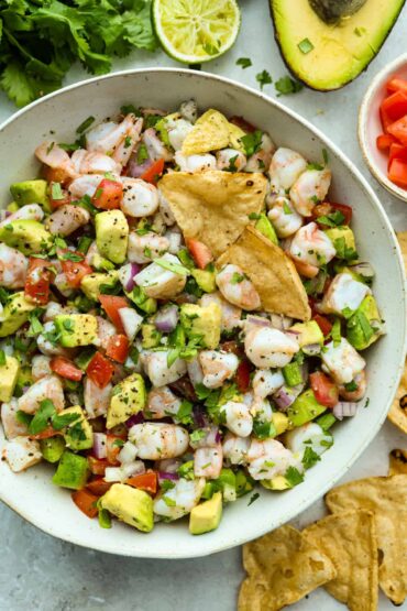 Avocado Shrimp Ceviche
