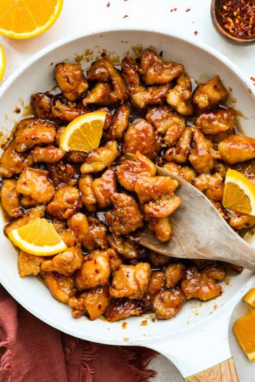 Copycat Panda Express Orange Chicken