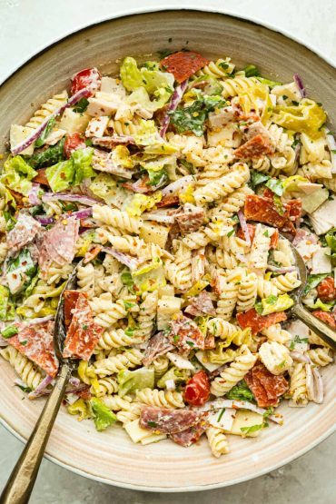 Italian Grinder Pasta Salad