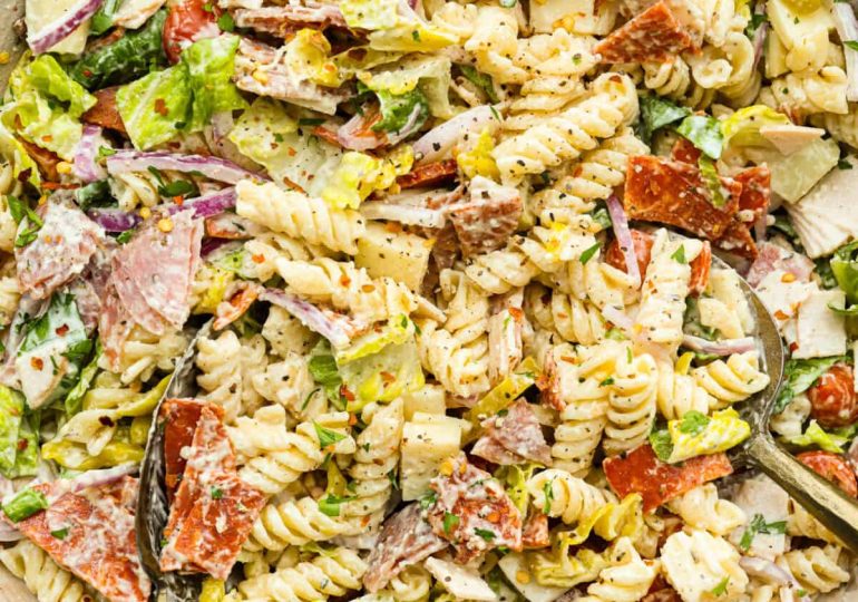 Italian Grinder Pasta Salad