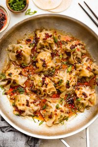 No Fold Blanket Dumplings
