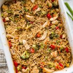 One Pan Baked Ramen Noodles
