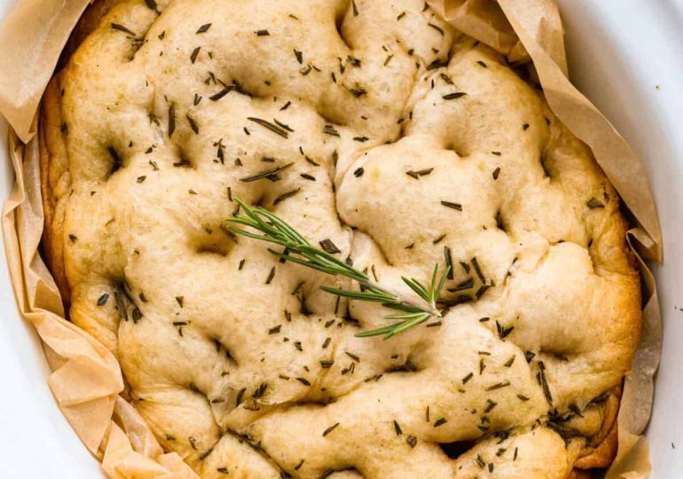 Slow Cooker Focaccia