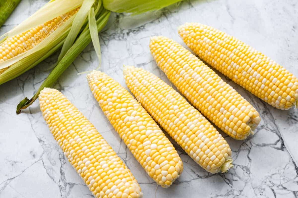 You already know I love a good corn recipe, and this Cajun corn on the cob is my new summer BBQ obsession. It takes sweet, juicy corn and gives it the buttery, spicy glow-up it deserves. Corn husks and silks removed from the cobs.
