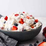 Red White and Blue Cheesecake Salad