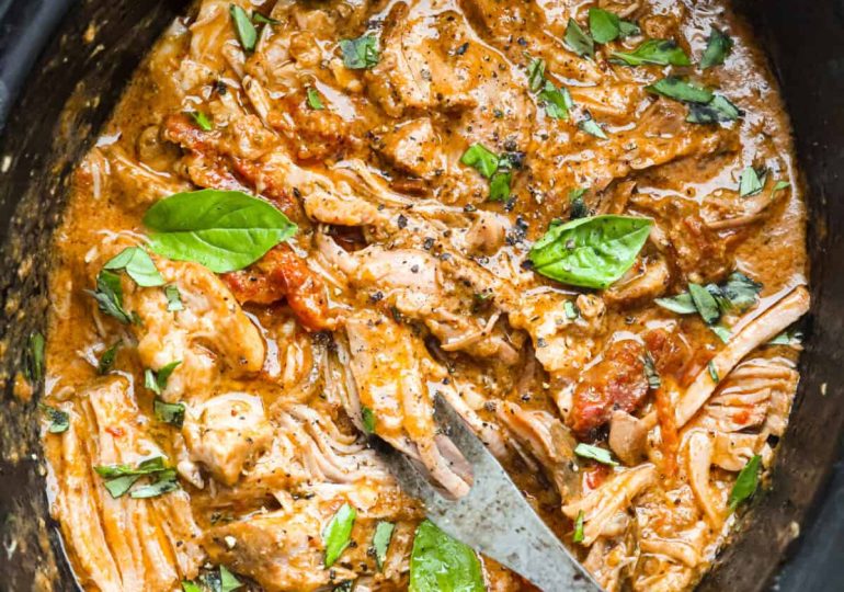 Slow Cooker Marry Me Pork Roast