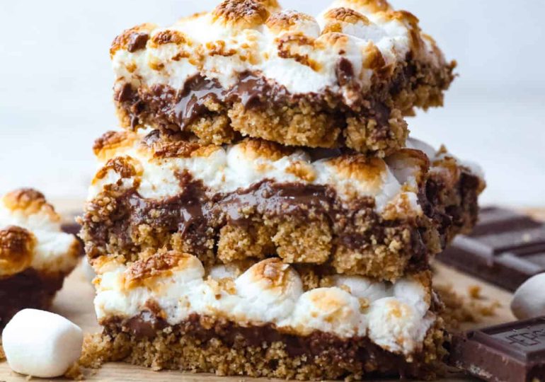 Starbucks Copycat S’mores Bars