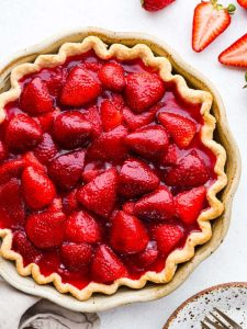 The Easiest Fresh Strawberry Pie